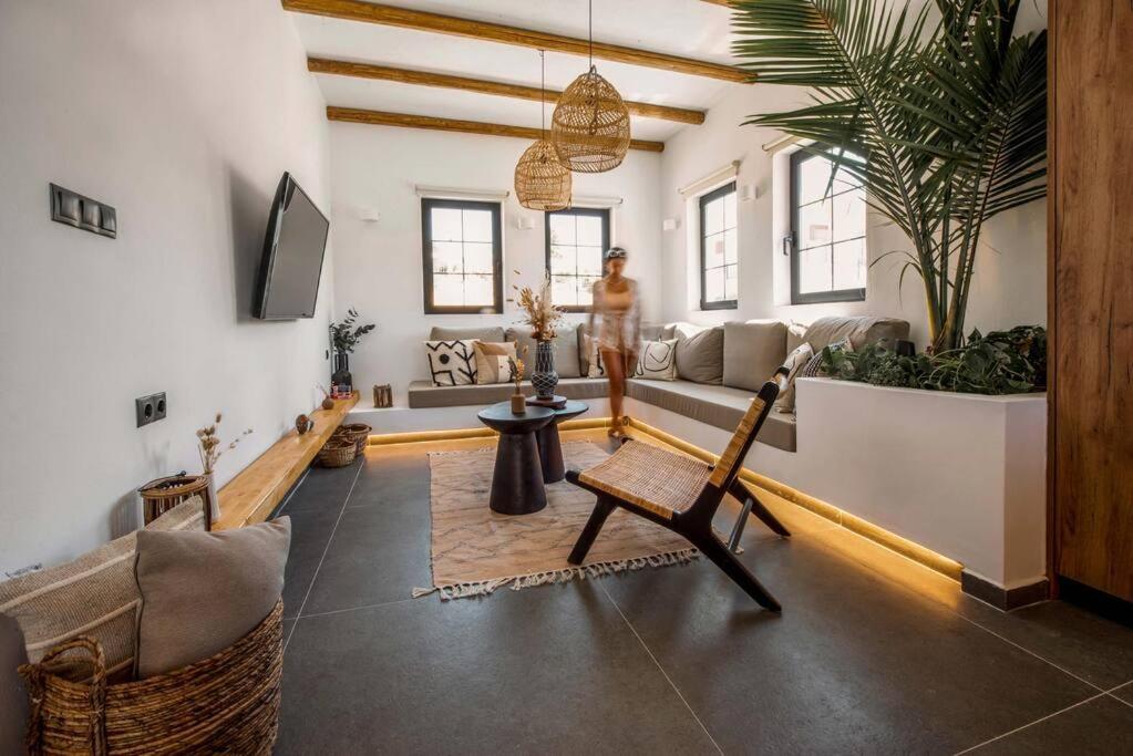 Casacarma Iii, Private Pool, Boho Design, Central Lachania  Exterior photo